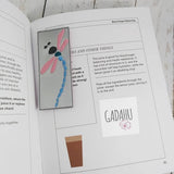 Dragonfly bookmark ITH Embroidery design