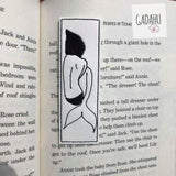 Mermaid bookmark ITH Embroidery design 4x4/ 5X7