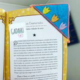 Flowers corner bookmark ITH Embroidery design