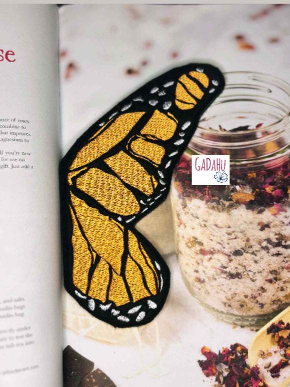 Butterfly bookmark ITH Embroidery design 5x7