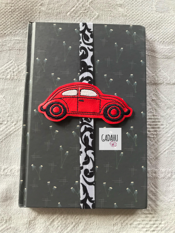 Volkswagen Planner Bookmark ITH Embroidery design 4x4